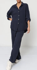 Chemise & Ensemble 100% gaz de coton – Collection Naturelle