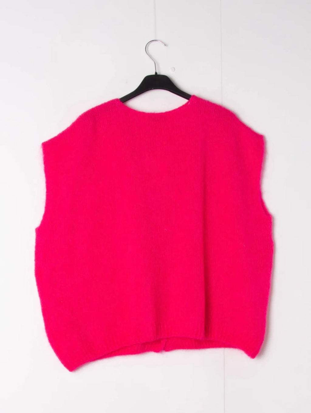 Gilet Sans Manches en Mohair – Doux & Léger