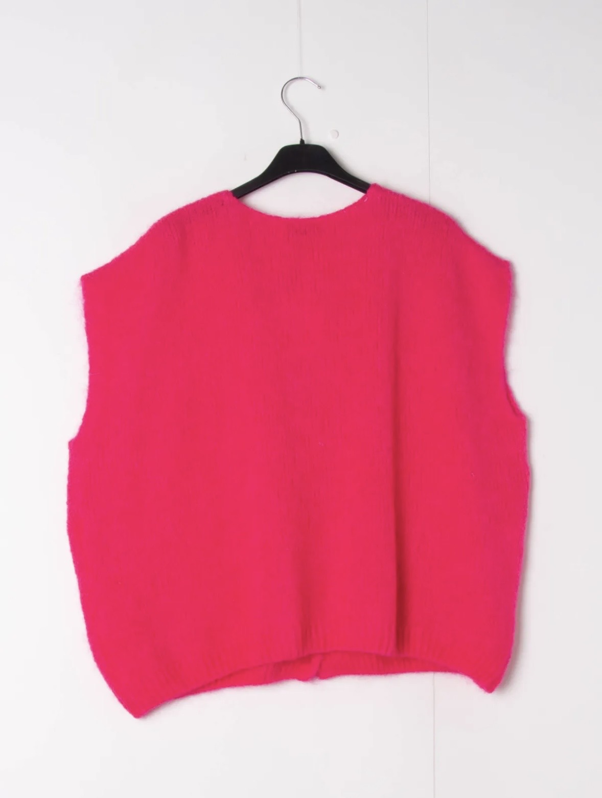 Gilet Sans Manches en Mohair – Doux & Léger