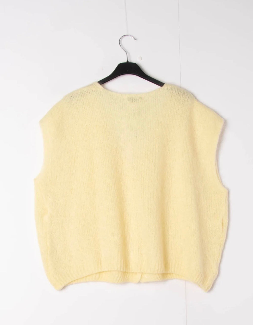 Gilet Sans Manches en Mohair – Doux & Léger