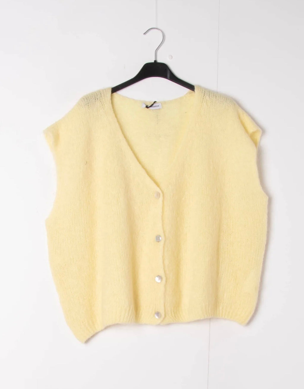 Gilet Sans Manches en Mohair – Doux & Léger