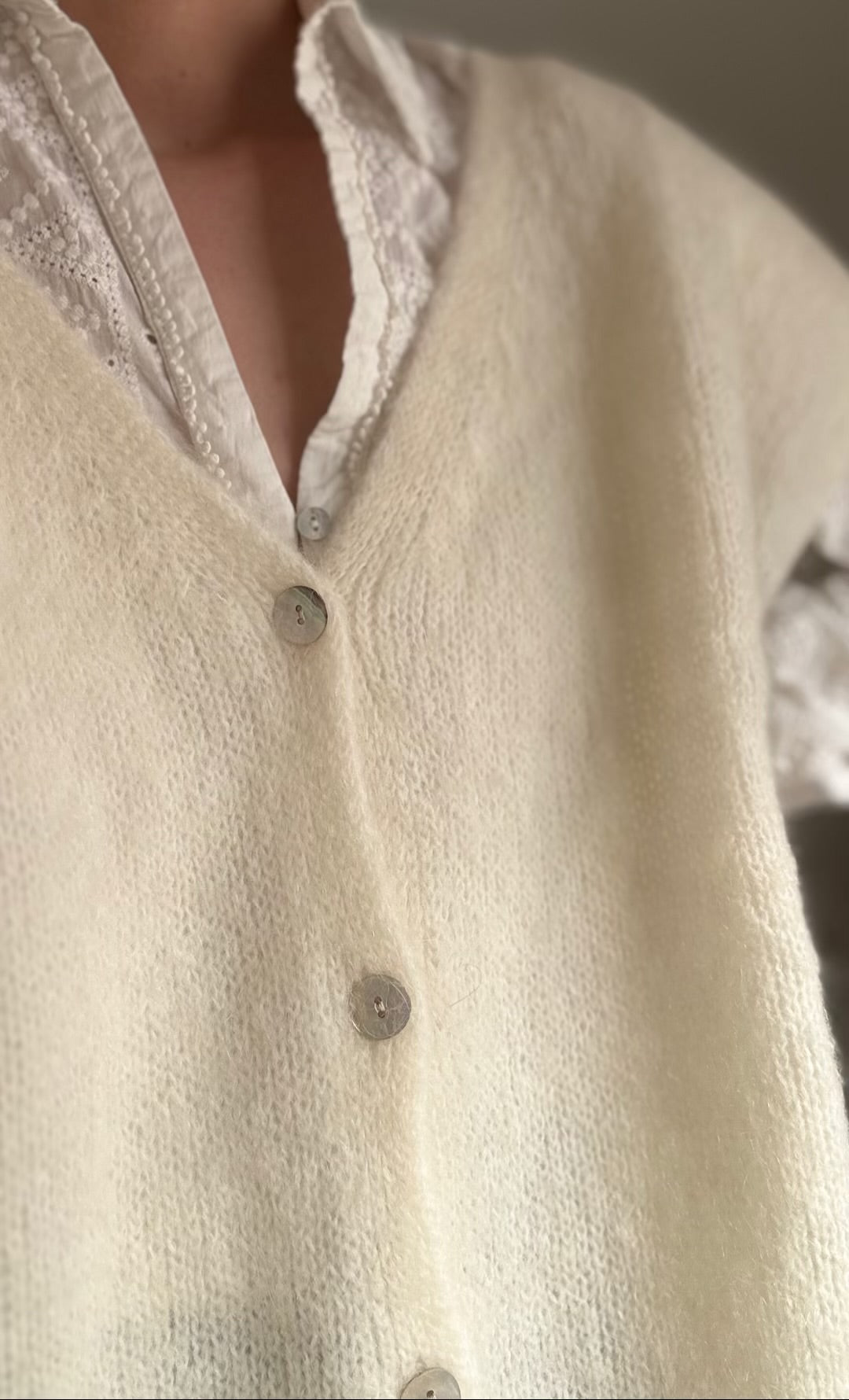 Gilet Sans Manches en Mohair – Doux & Léger