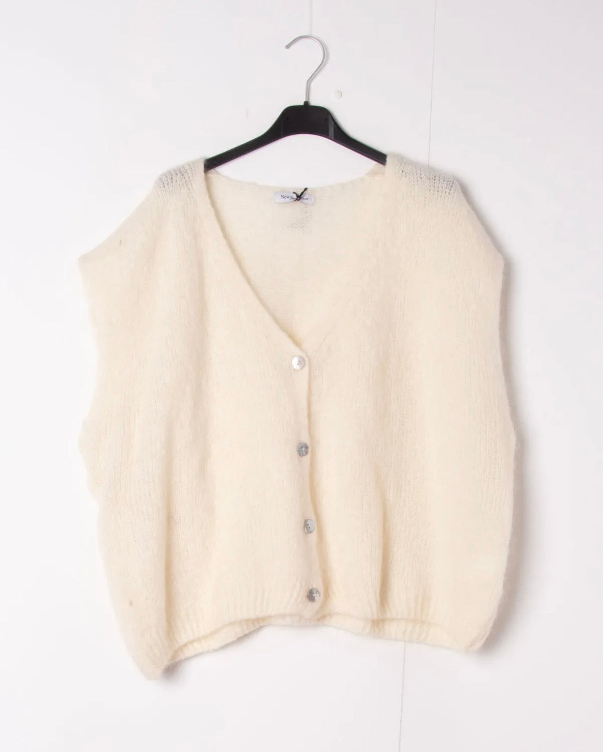 Gilet Sans Manches en Mohair – Doux & Léger