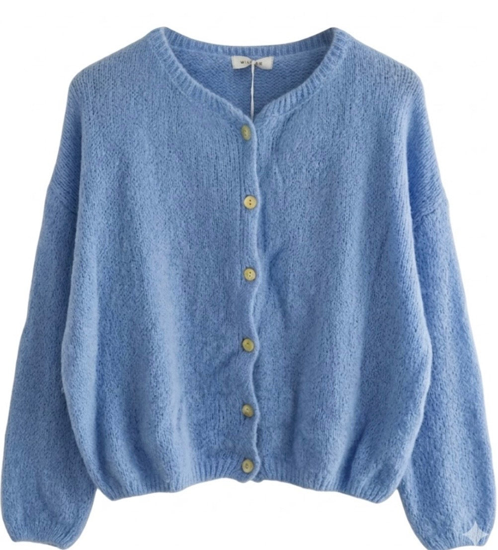 Cardigan en Mohair – Gilet Doux & Élégant