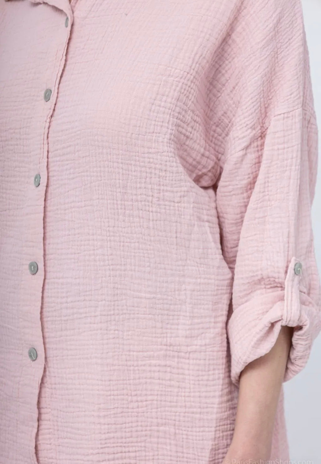 Chemise & Ensemble 100% gaz de coton – Collection Naturelle