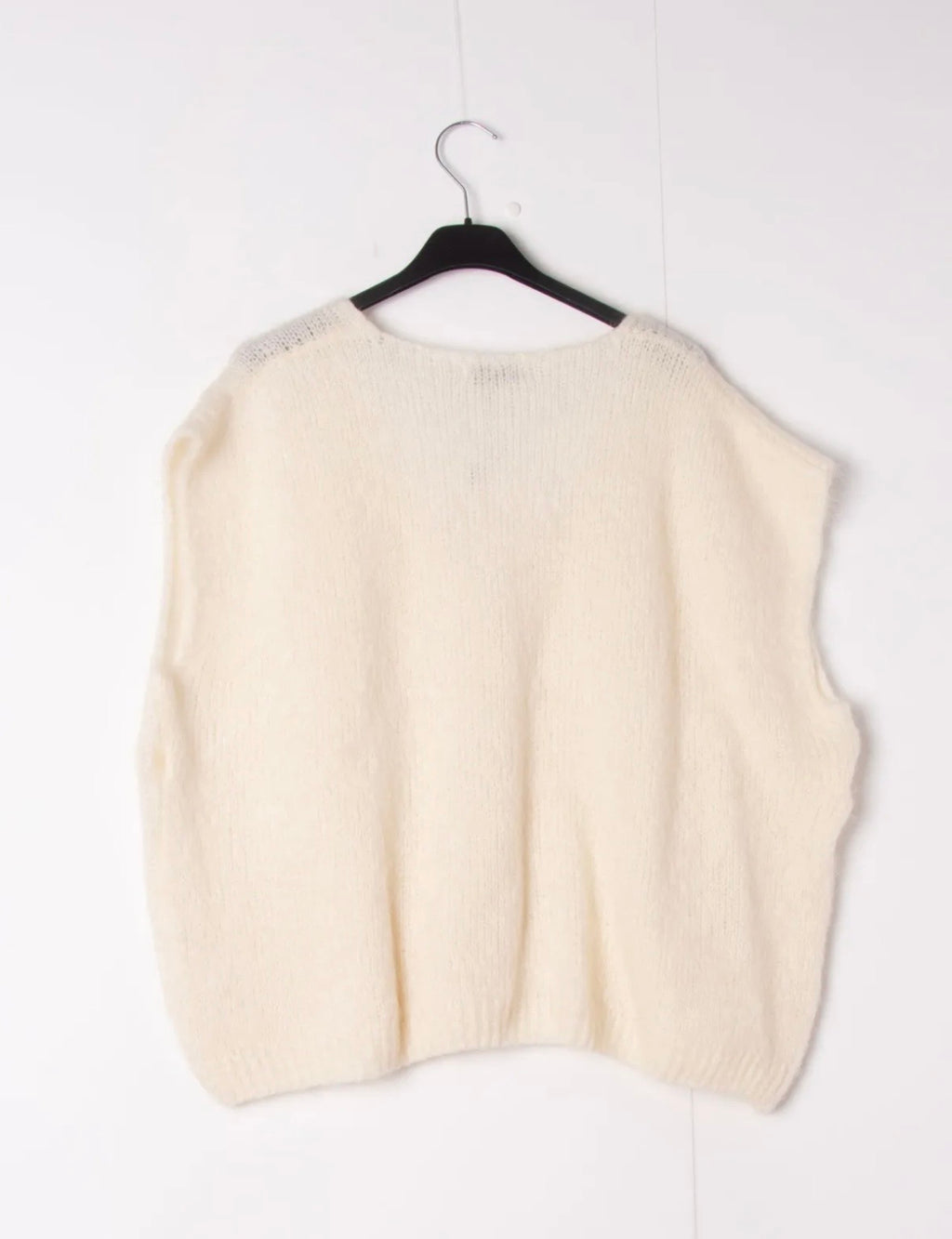 Gilet Sans Manches en Mohair – Doux & Léger