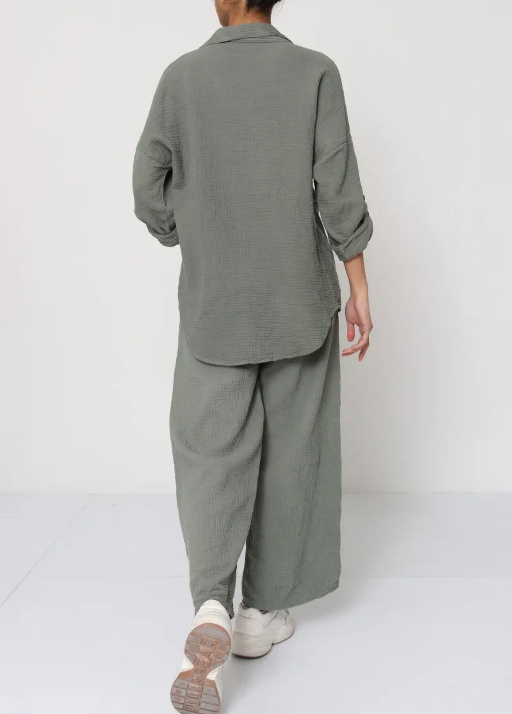 Chemise & Ensemble 100% gaz de coton – Collection Naturelle