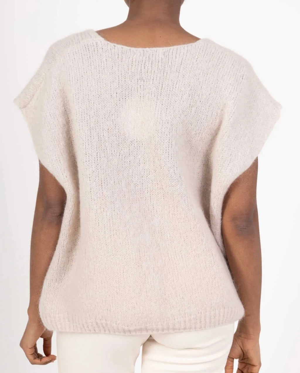 Gilet Sans Manches en Mohair – Doux & Léger