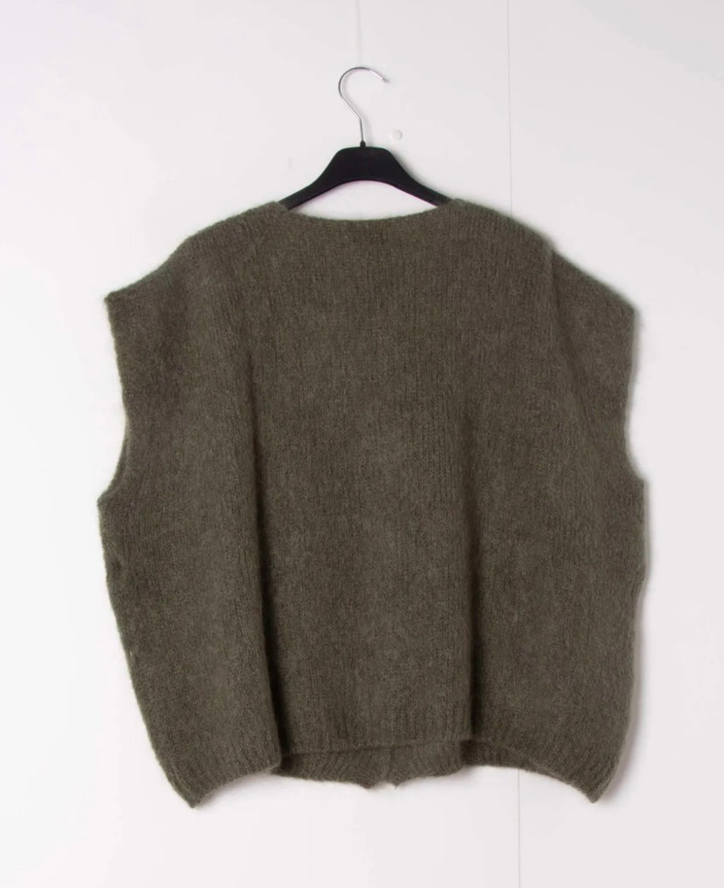 Gilet Sans Manches en Mohair – Doux & Léger