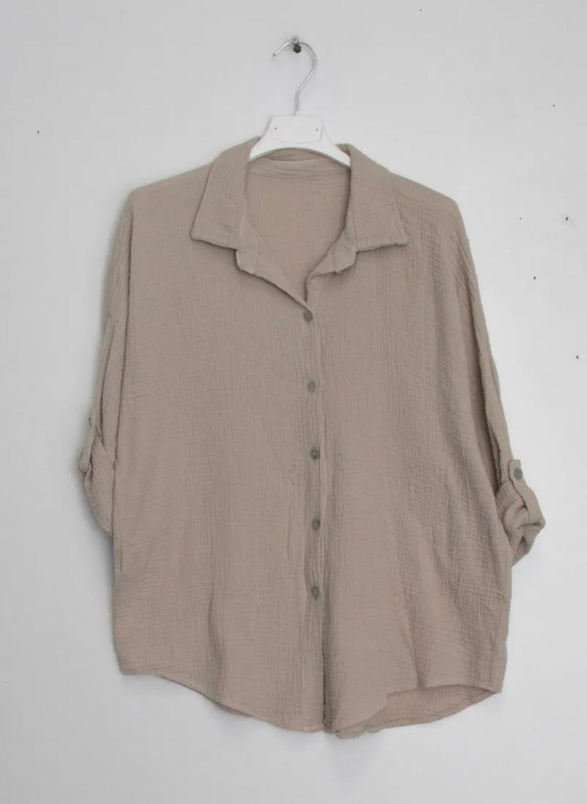 Chemise & Ensemble 100% gaz de coton – Collection Naturelle