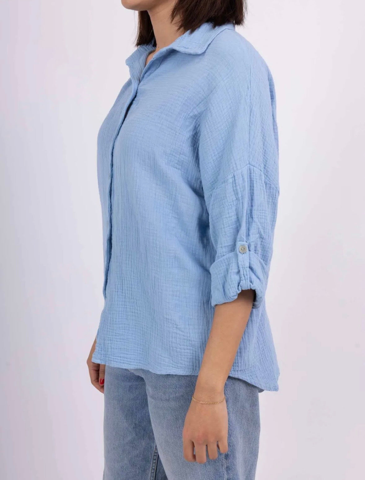 Chemise & Ensemble 100% gaz de coton – Collection Naturelle