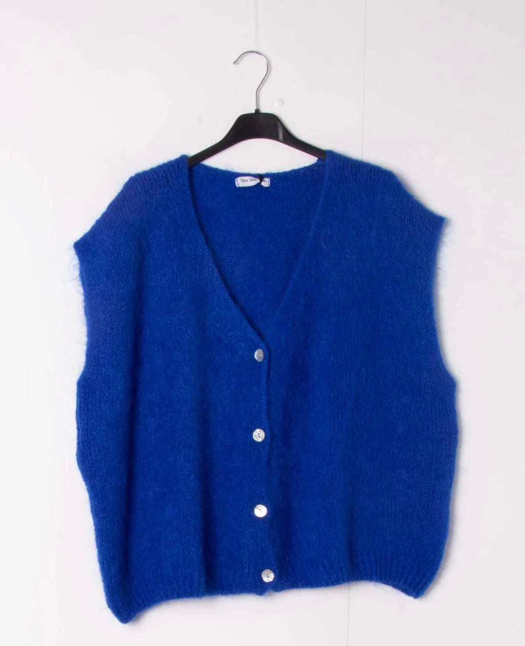 Gilet Sans Manches en Mohair – Doux & Léger