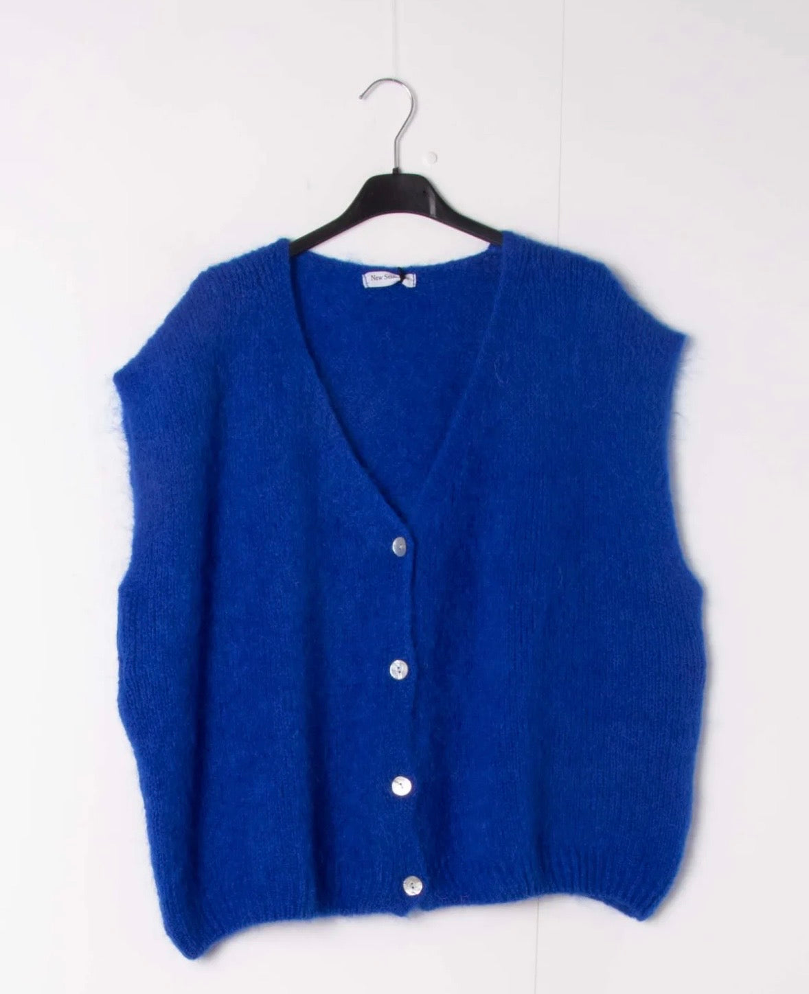 Gilet Sans Manches en Mohair – Doux & Léger