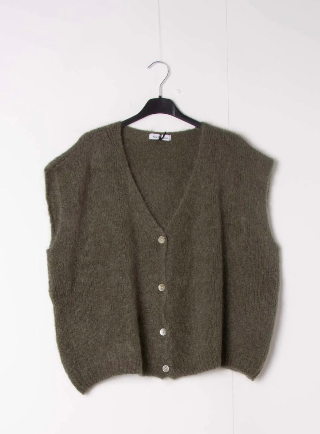 Gilet Sans Manches en Mohair – Doux & Léger