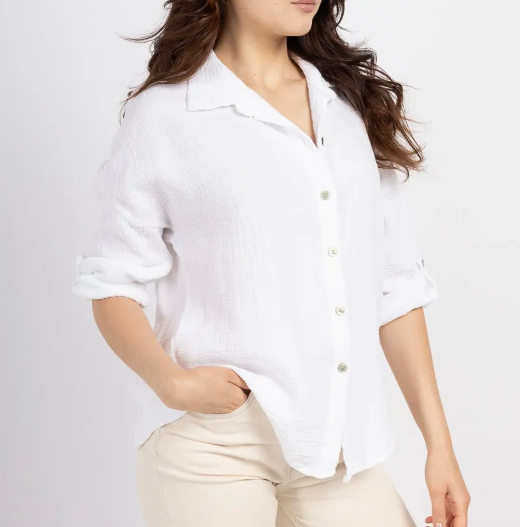 Chemise & Ensemble 100% gaz de coton – Collection Naturelle